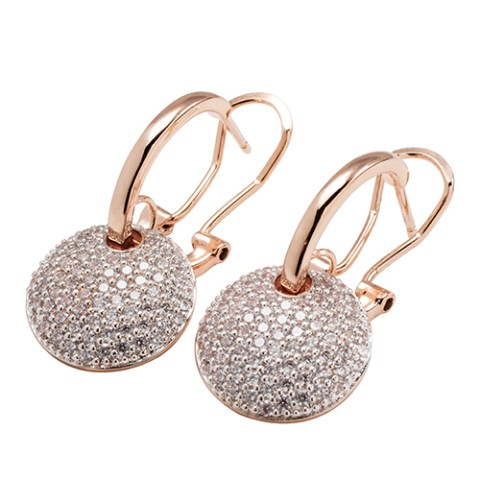 ROUND DANGLE EARRINGS ROUND DANGLE EARRINGS