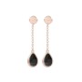 TEARDROP STONE EARRINGS