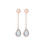 TEARDROP STONE EARRINGS