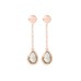 TEARDROP STONE EARRINGS