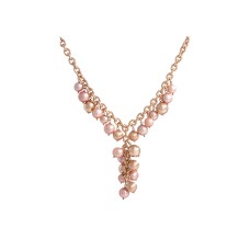 SHINY BEADED PEARL NECKLACE SHINY BEADED PEARL NECKLACE